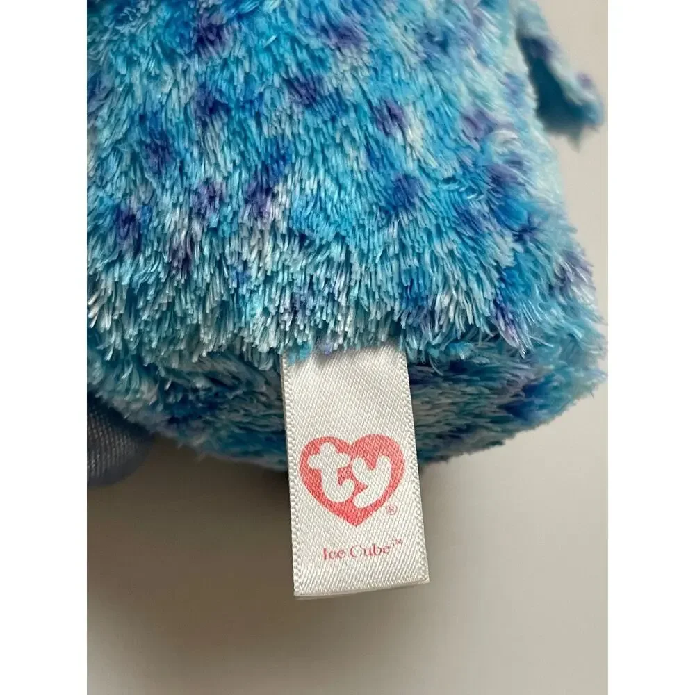 Plush by TY Beanies Penguin Ice Cube 6” Retired